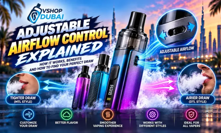 Adjustable Airflow Control Explained - Vshop Dubai