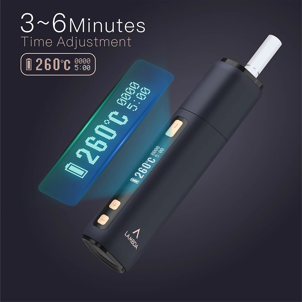 LAMBDA CC OLED HD DiSPLAY (black) color - Vape Shop Dubai