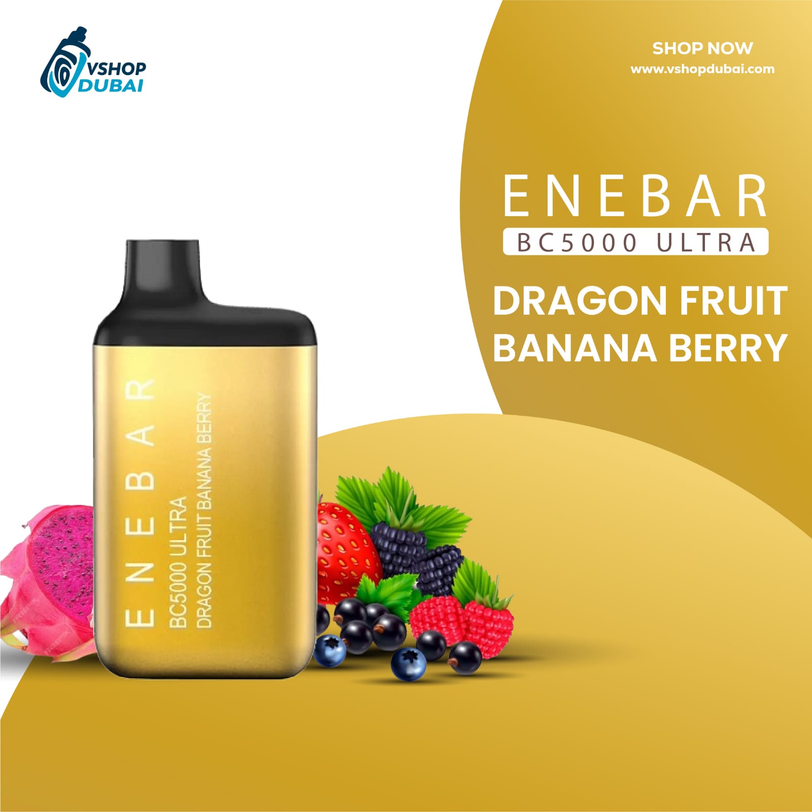 ENEBAR BC5000 Puffs Disposable - Vape Shop Dubai