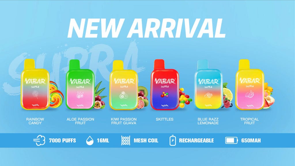 VABAR Supra 7000 Puffs Disposable Local Vape shop Dubai