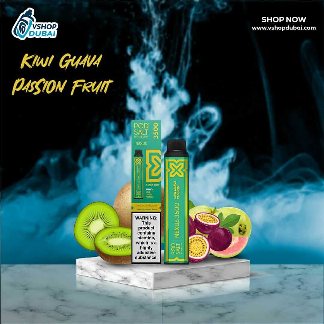 NEXUS 3500 PUFFS kiwi guava passion fruit