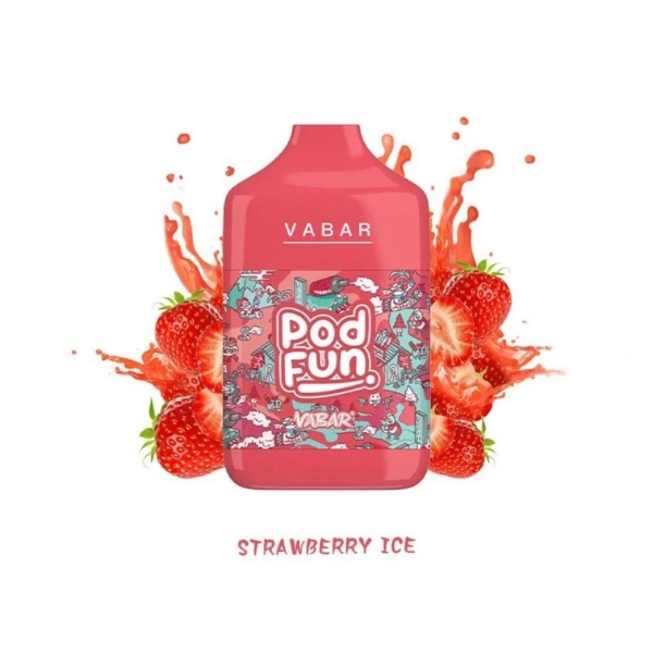 VABAR POD FUN 10000 PUFFS strawberry