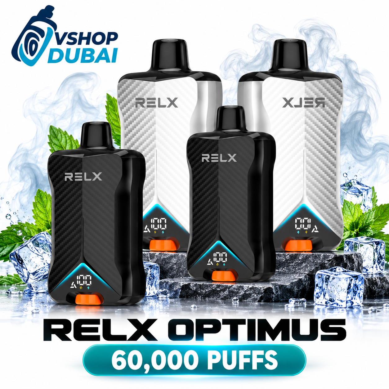 RELX Optimus 60000 Puffs Disposable Vape