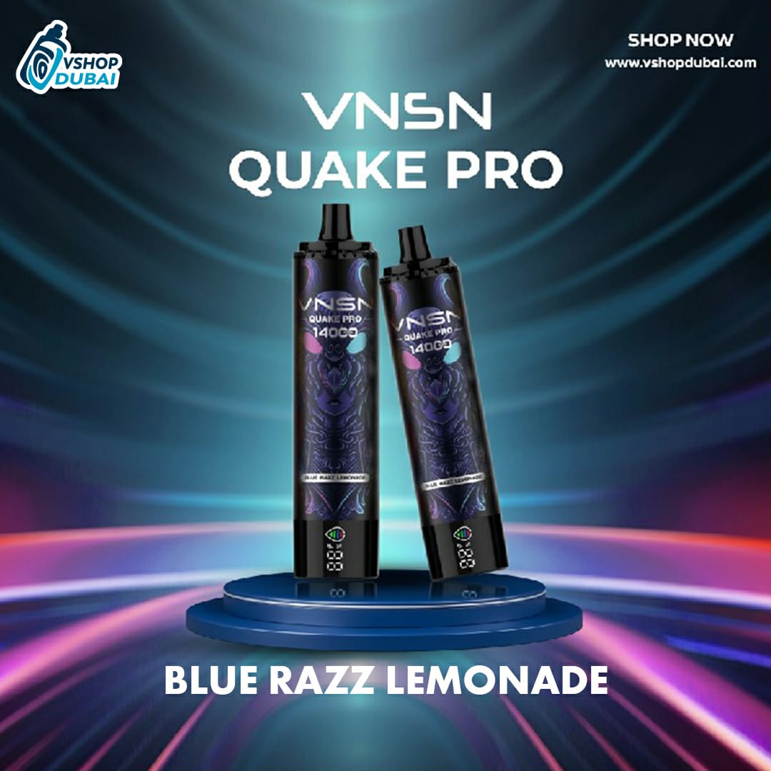VNSN QUAKE Pro 14000 Puffs Blue Razz Lemonade