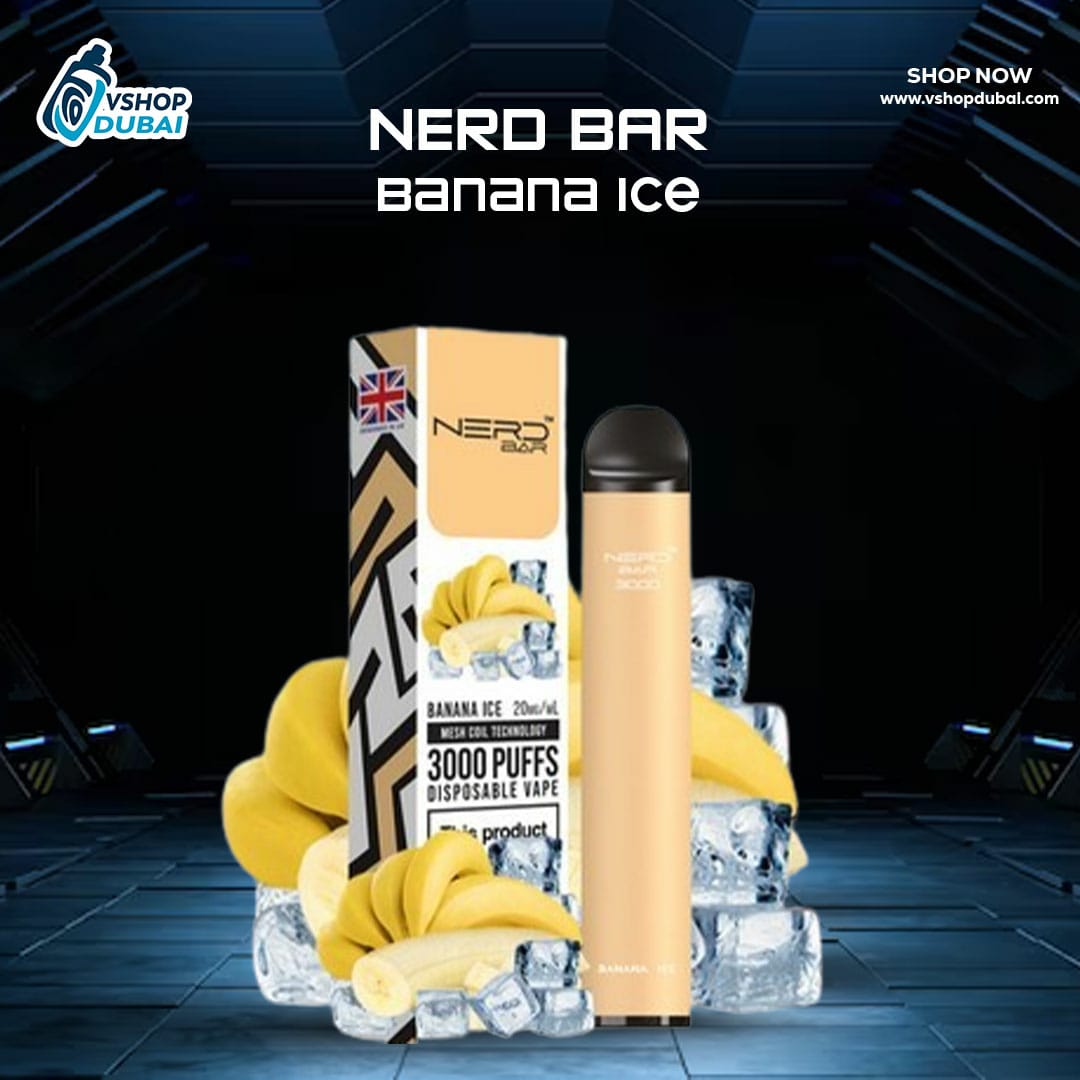 nerd bar 3000 puffs banana ice