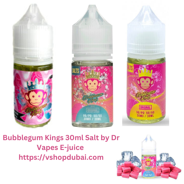 Bubblegum kings 30ml Salt by Dr Vapes E juice