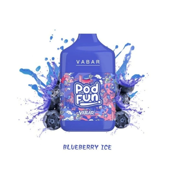 VABAR POD FUN 10000 PUFFS blueberry ice
