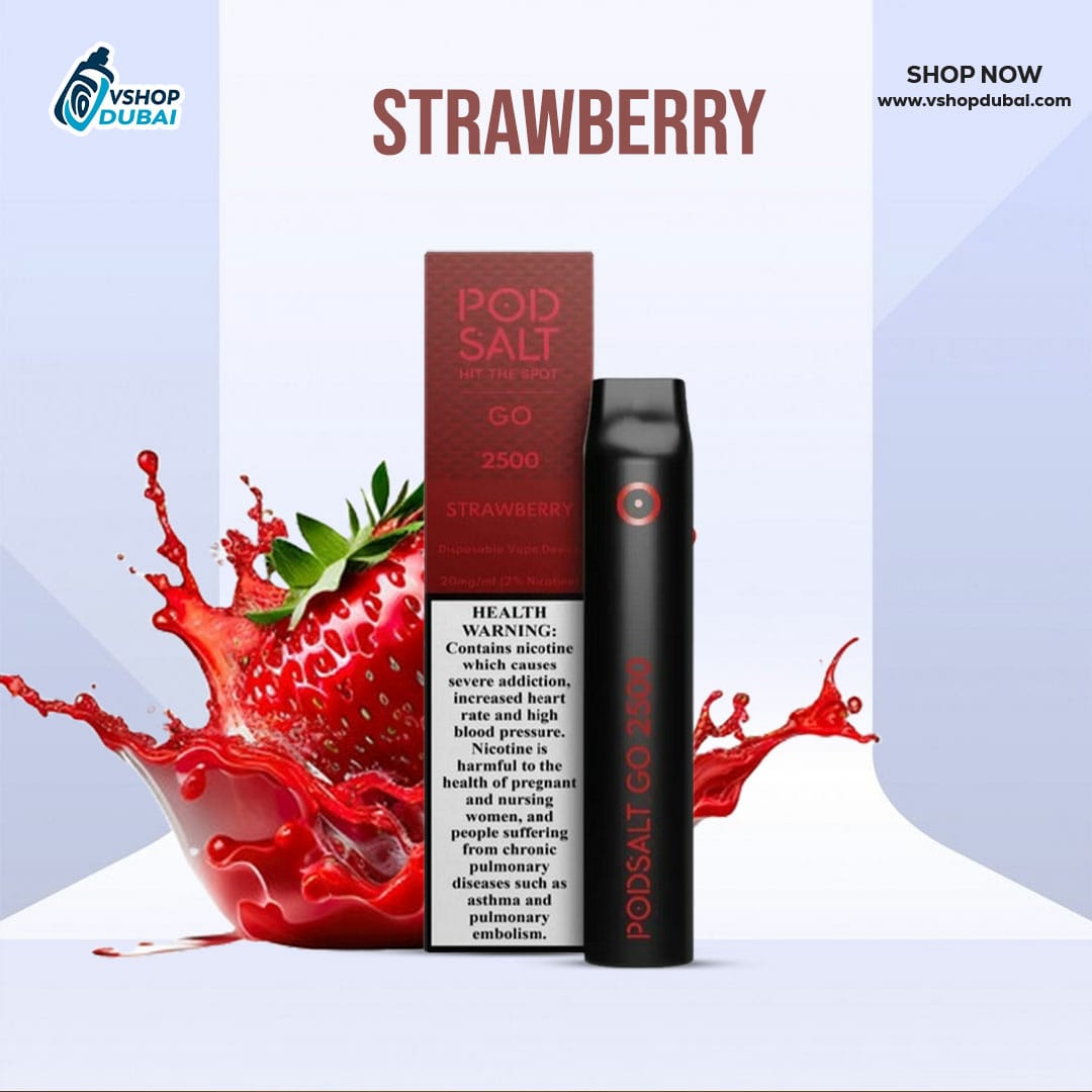 pod salt go 2500 strawberry
