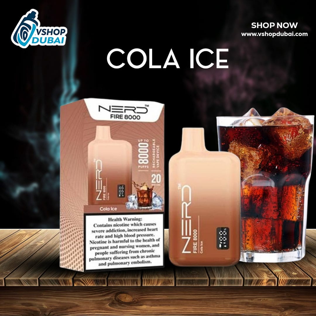 NERD FIRE Cola Ice 8000 Puffs