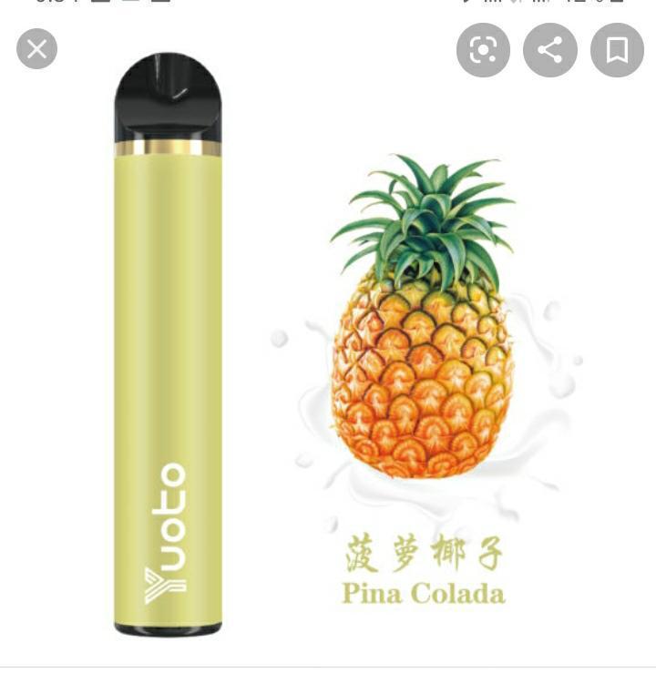 Yuoto pina colada 1500 puffs disposable vape