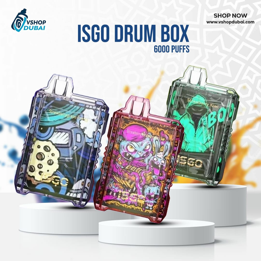 ISGO Drumbox 6000 Puffs Disposable