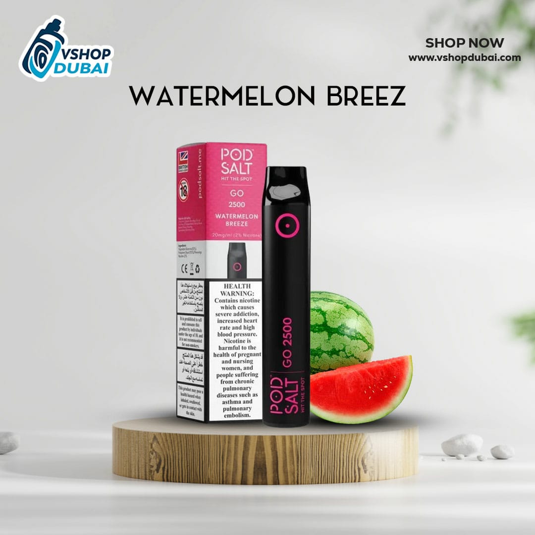 POD SALT Go Watermelon Breeze 2500 Puffs