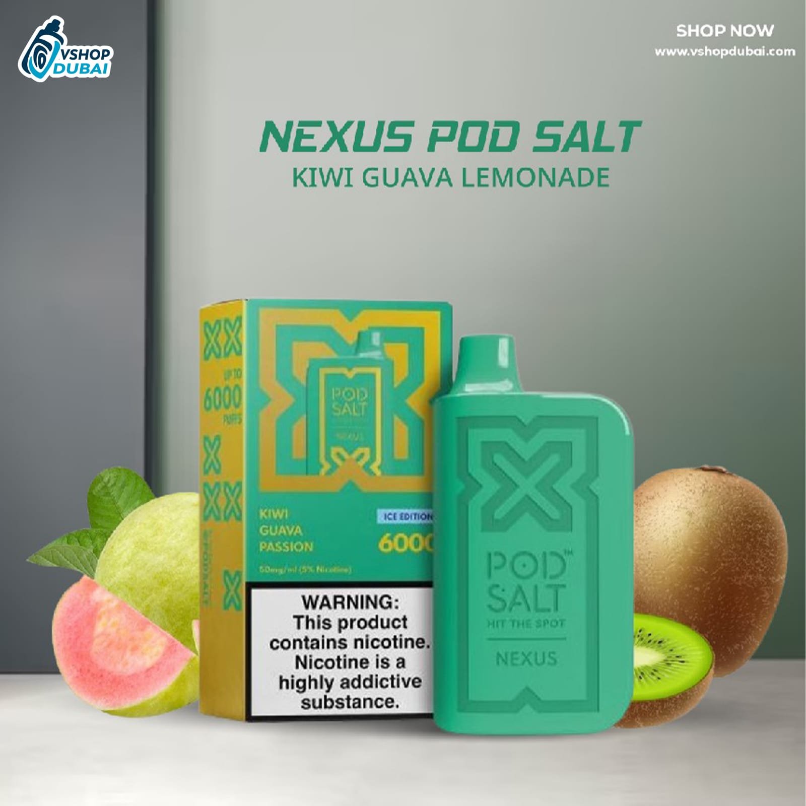 pod salt nexus 6000 puffs