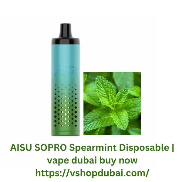 AISU SOPRO Spearmint Disposable vape dubai buy now