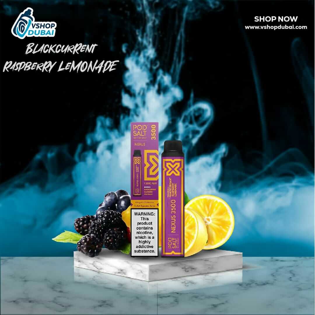 NEXUS 3500 PUFFS Blackcurrant Raspberry Lemonade