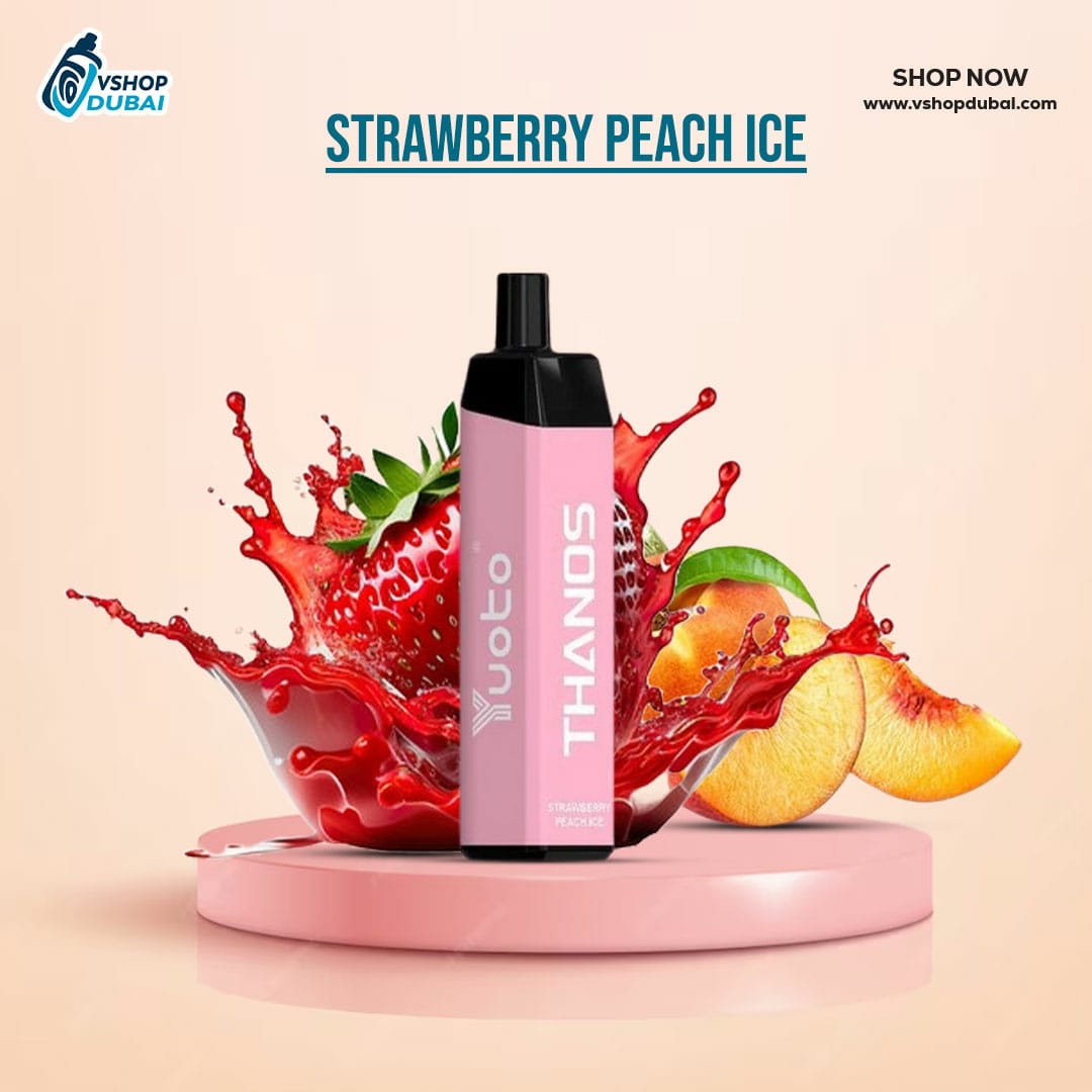 Yuoto Thanos Strawberry Peach Ice 5000 Puffs