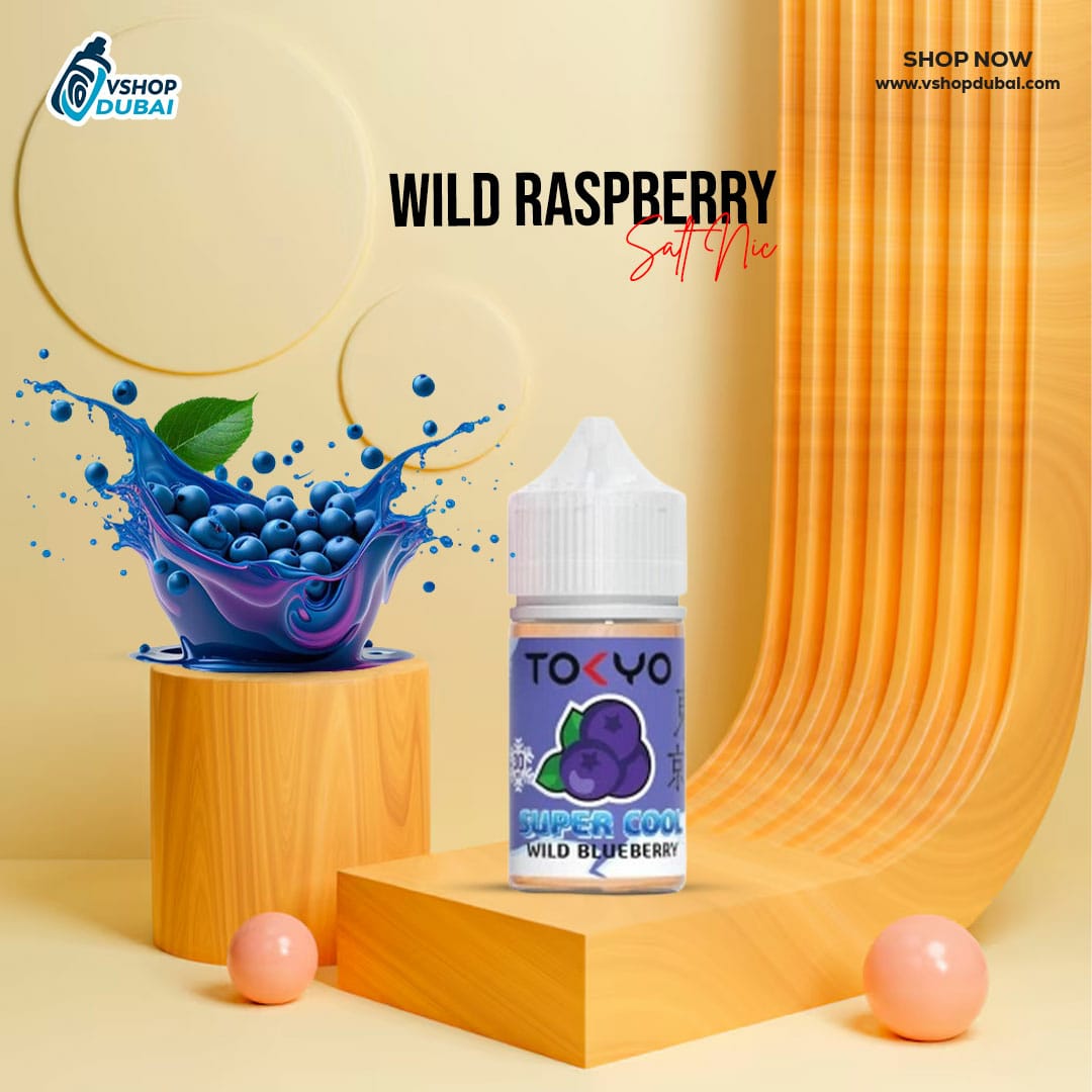 TOKYO Super Cool Wild Raspberry Salt Nic Juice In UAE