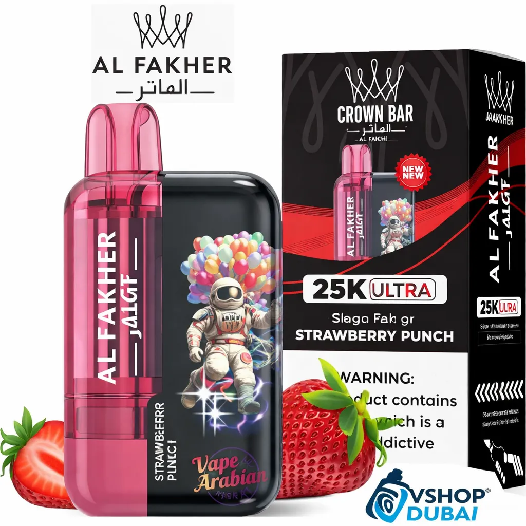 AL FAKHER CROWN BAR 25000 ULTRA | Vshop Dubai