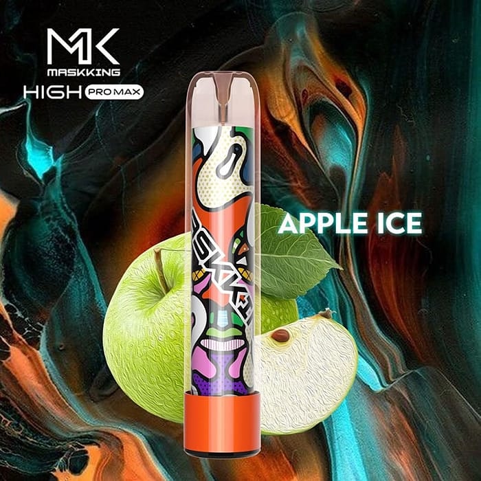 Mk maskking high pro max apple ice disposable vape