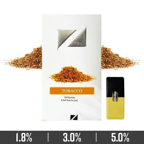 Tobacco ziip Pods for juul compatible