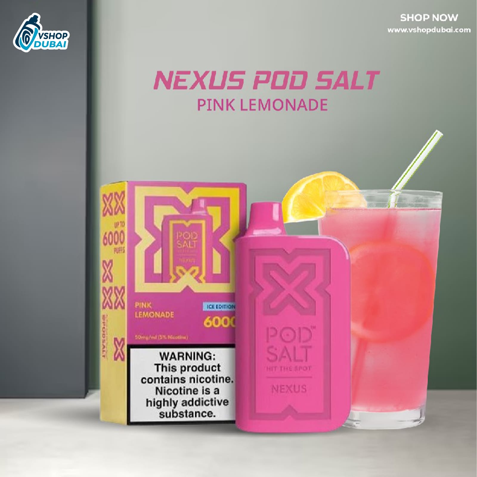 pod salt nexus 6000 puffs