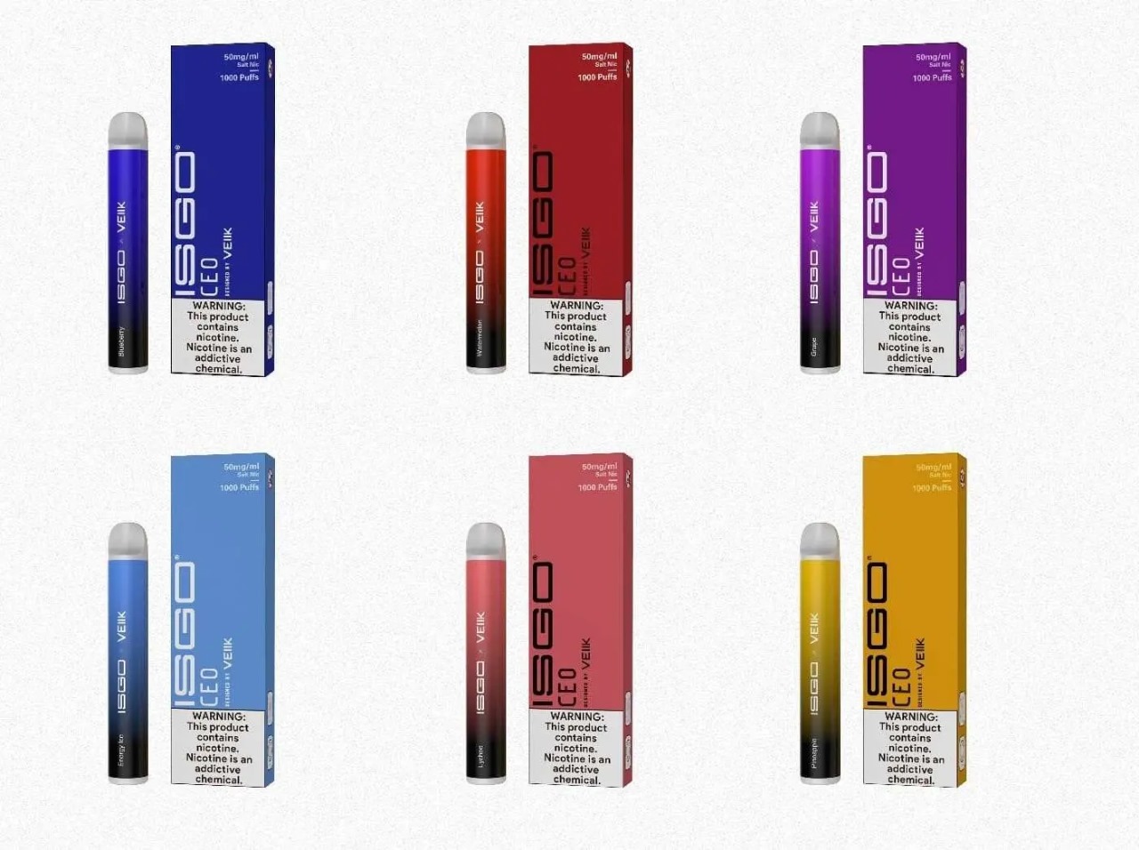 ISGO VEIIK 1000 Puffs Disposable Device