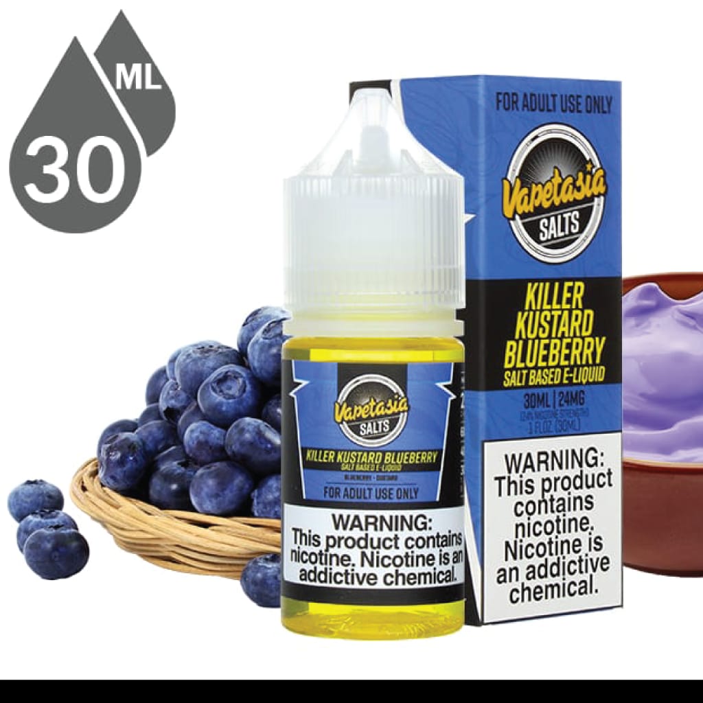 Vapetasia killer custard Blueberry salt nic 30ml