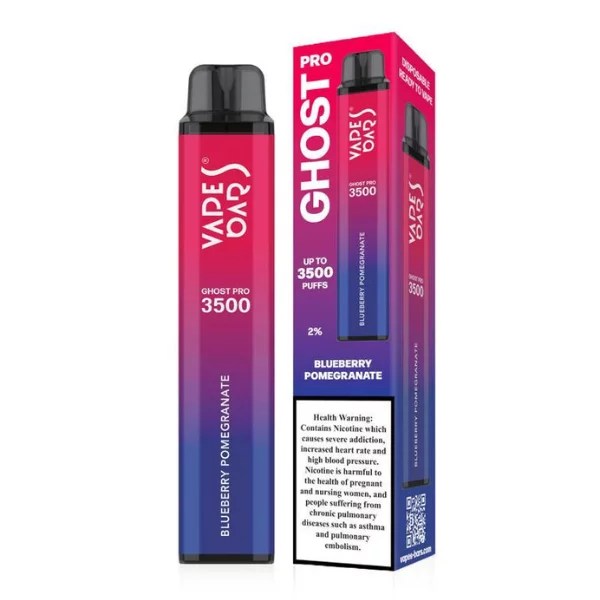 Ghost pro blueberry pomegranate disposable vapes bar Dubai