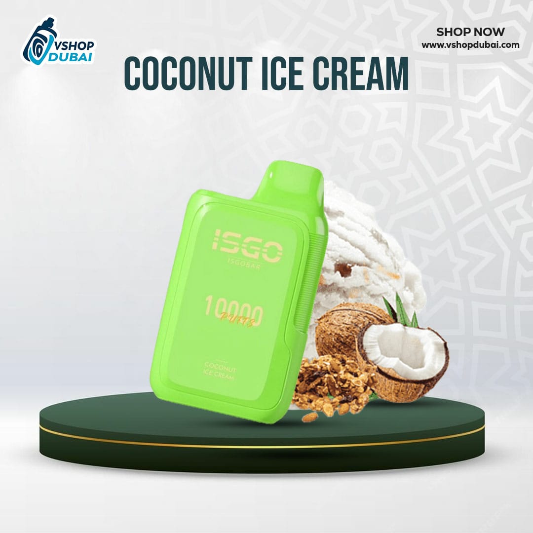 ISGO Bar Coconut Ice Cream 10000 Puffs