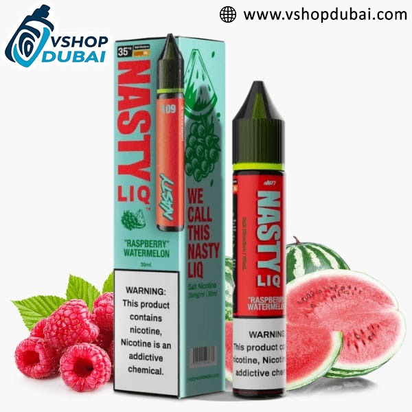 Nasty Liquids SaltNic 30ml Vape E Liquid Raspberry
