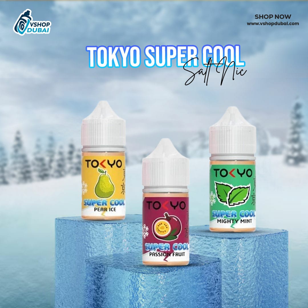 TOKYO Super Cool Salt Nic Vape Juice Near Me