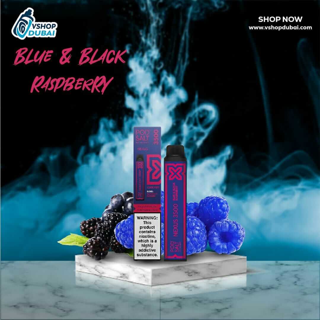 NEXUS 3500 PUFFS Blue and Black Raspberry