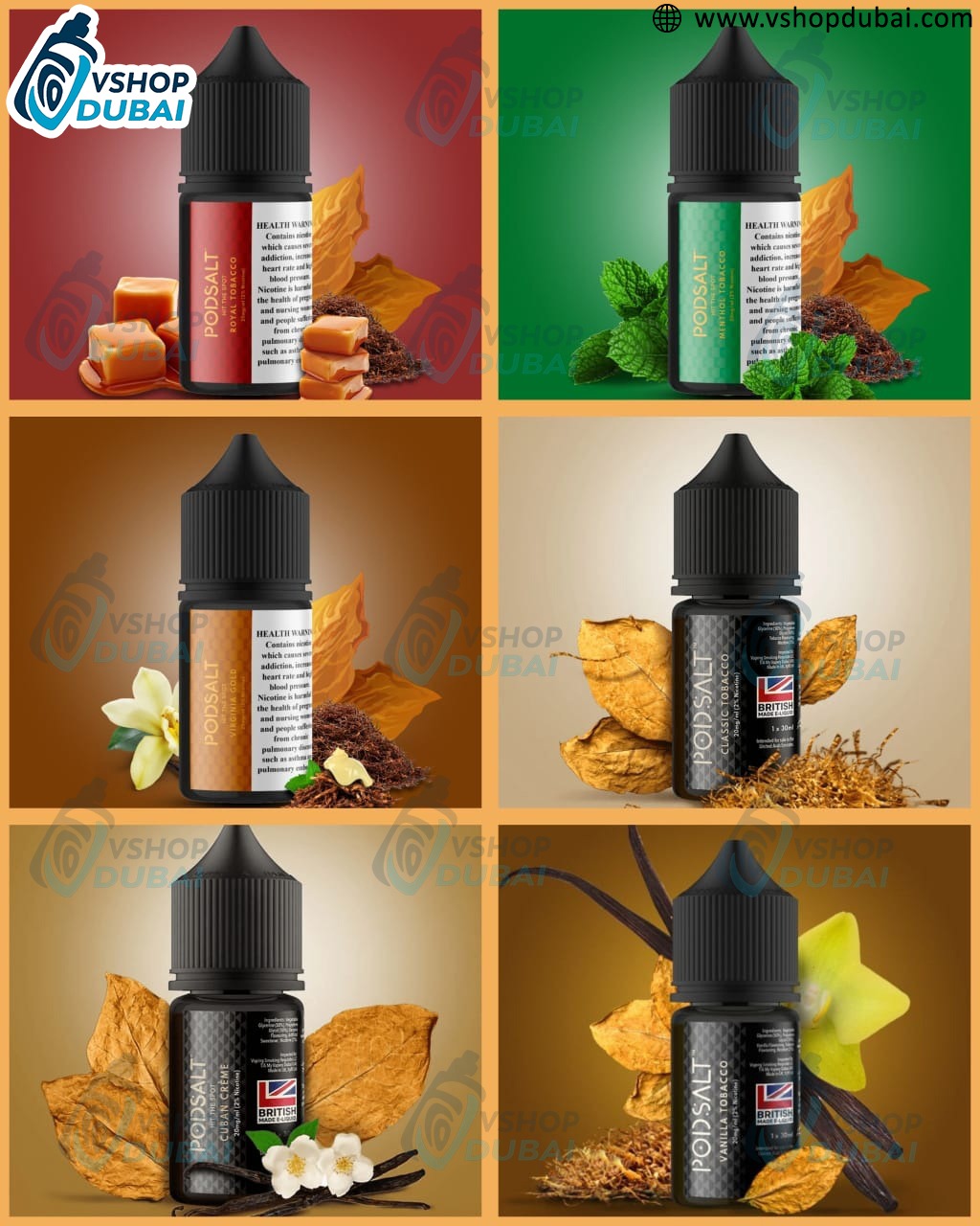 Pod Salt Nic Liquid in Dubai