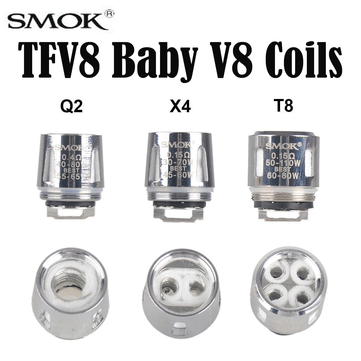 Smok tfv8 baby best coil