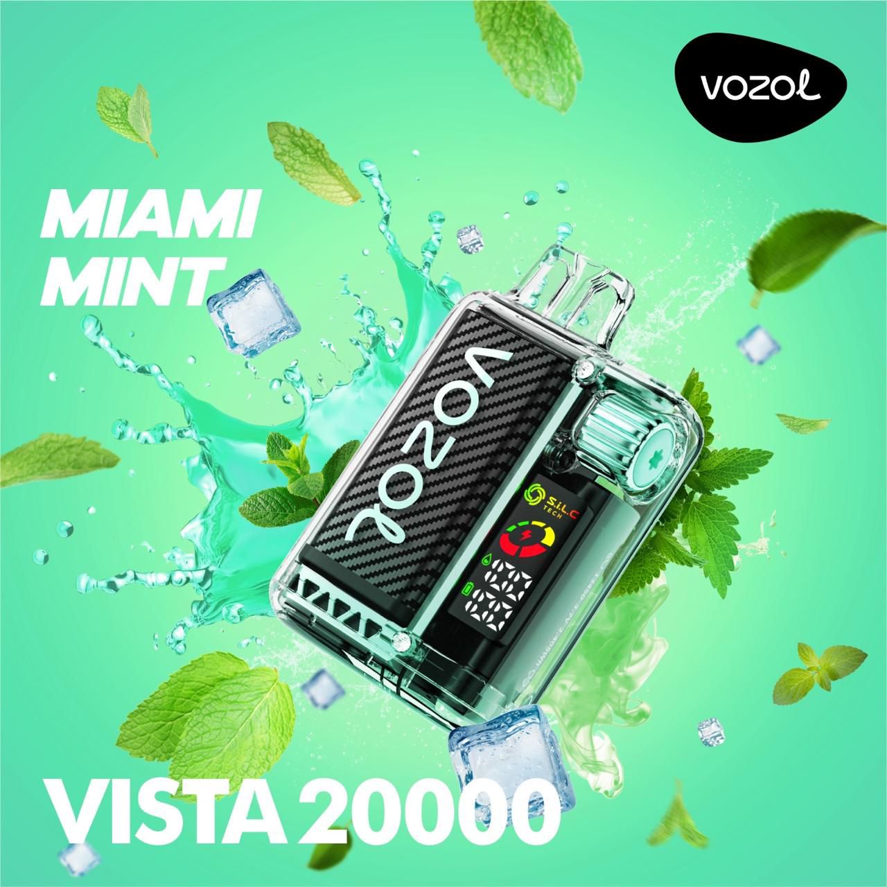 VOZOL VISTA 20000 Puffs Miami Mint Disposable Vape