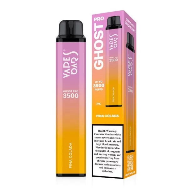 Ghost pro Pina Colada disposable by vapes bar Dubai