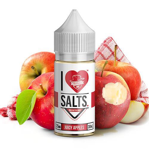 I Love salt by mad hatter Juicy apples salt nic 30ml