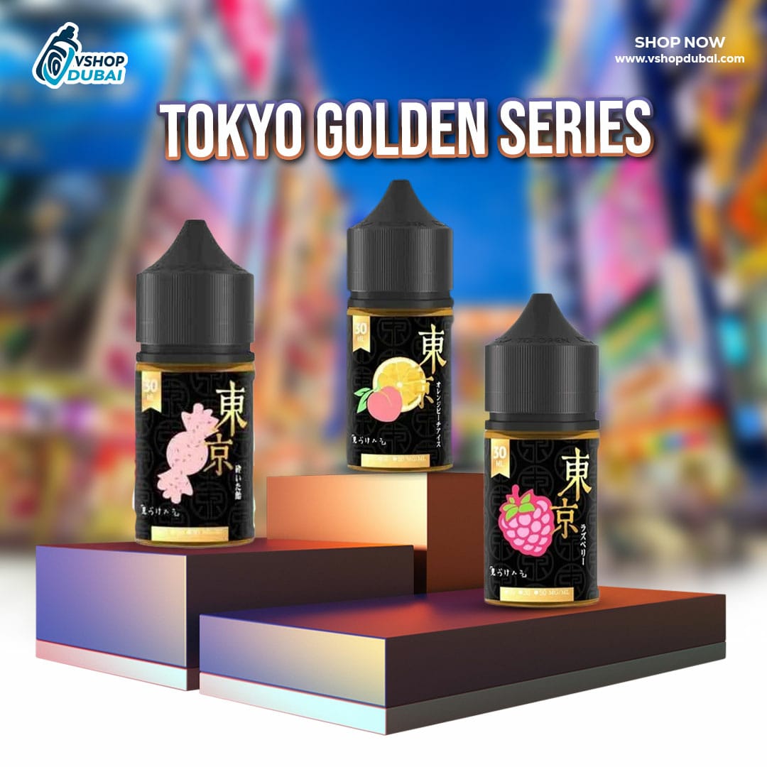 TOKYO Golden Series Salt Nic Vape Juice 30ml