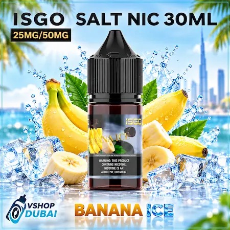 ISGO E-Juice Banana Ice Salt Nic