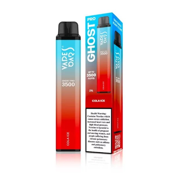 Ghost pro Cola ice disposable by vapes bar Dubai
