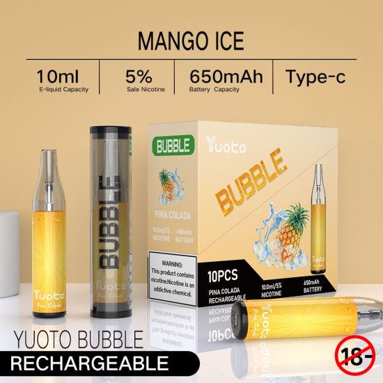 yuoto Bubble mango ice disposable vape 1pcs 31 dhm