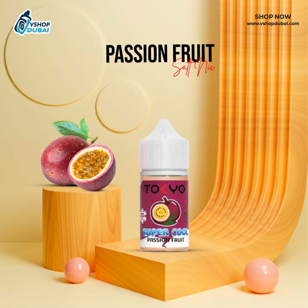 TOKYO Super Cool Passion Fruit Salt Nic Juice In UAE