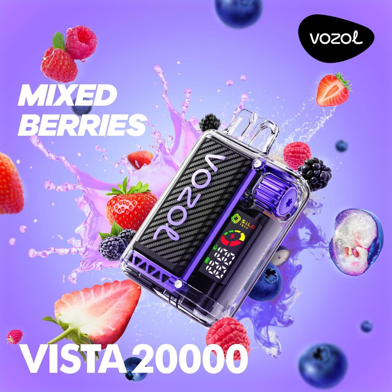 VOZOL VISTA 20000 Puffs Mixed Berries Disposable Vape
