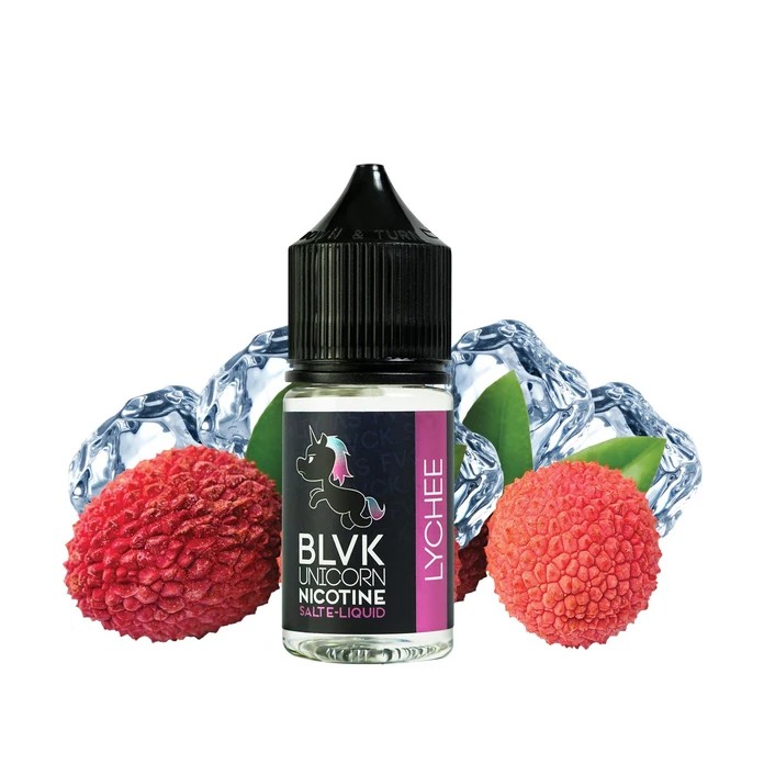 BLVK unicorn Lychee salt nic liquid