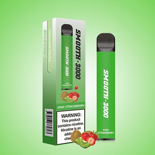 Smooth 3000 kiwi strawberry disposable vape 1pcs 31 dhm