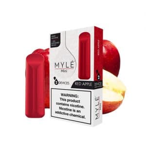 Myle mini red apple disposable vape