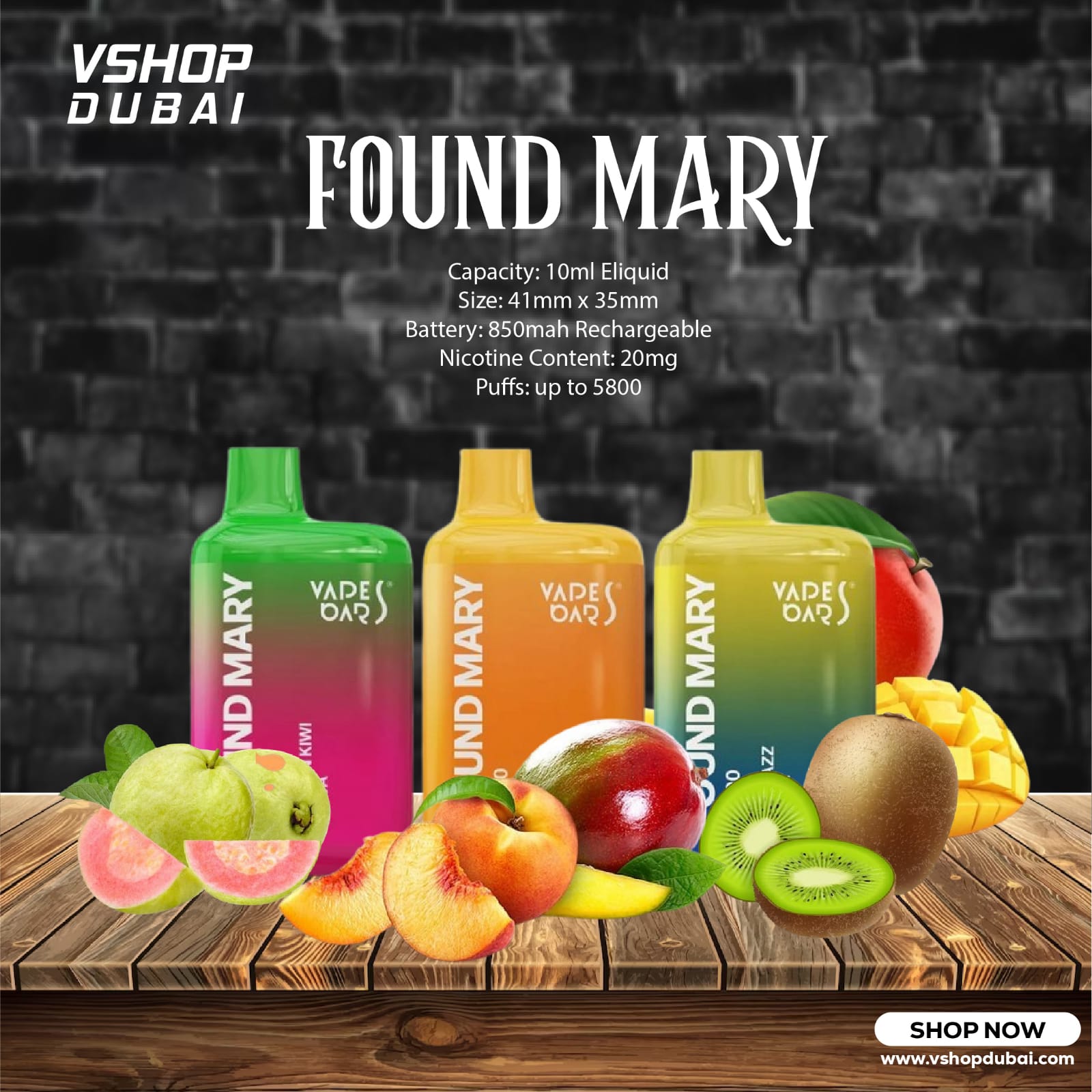 Vapes Bars Found Mary 5800 Puffs