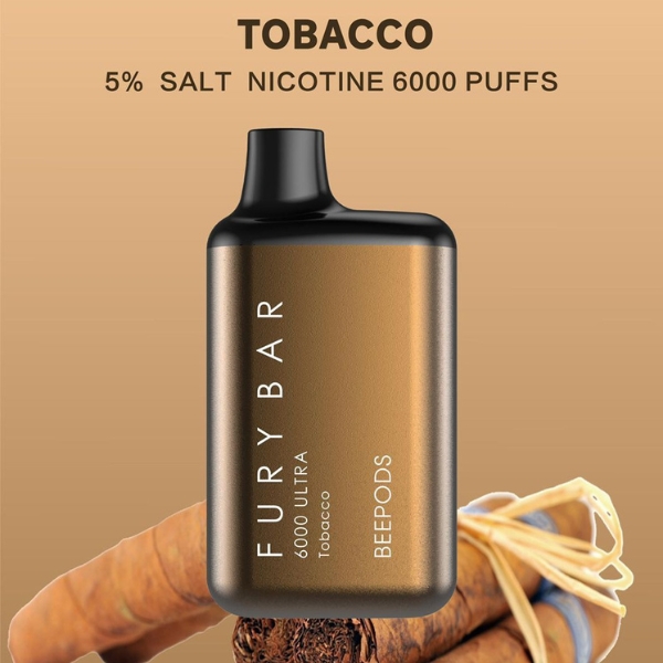 FURY BAR 6000 PUFFS DISPOSABLE tobacco