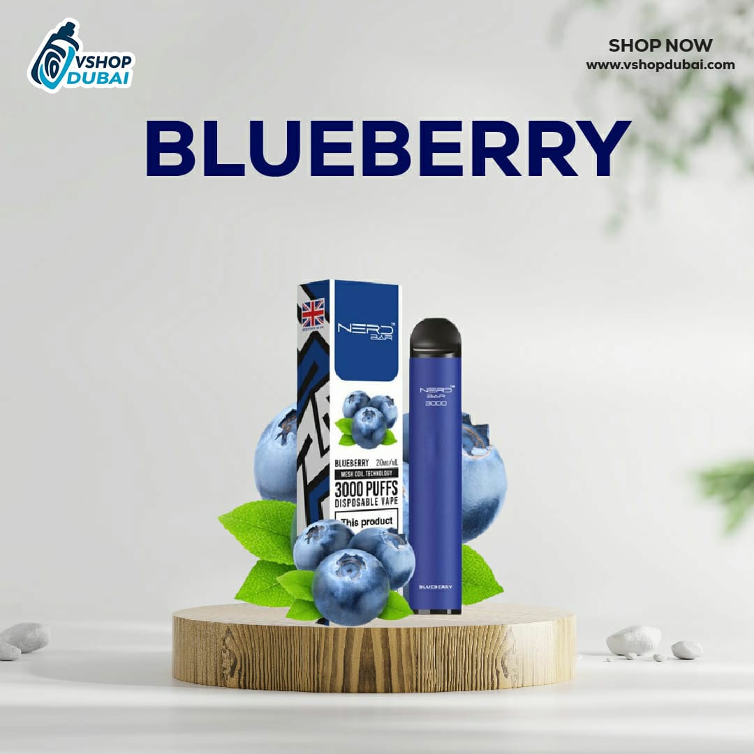 nerd bar 3000 puffs blueberry