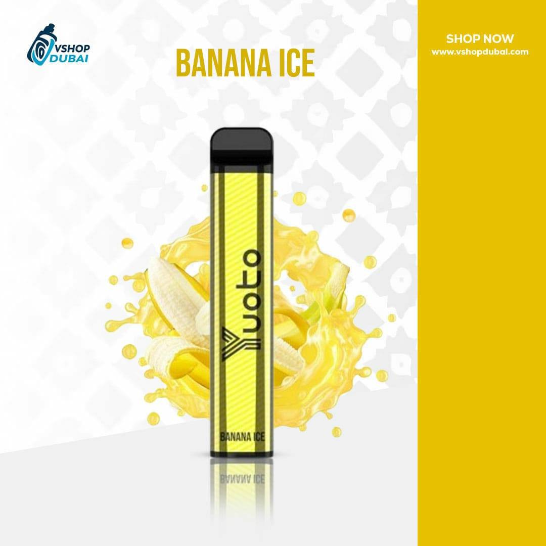 yuoto xxl banana ice 2500 puffs